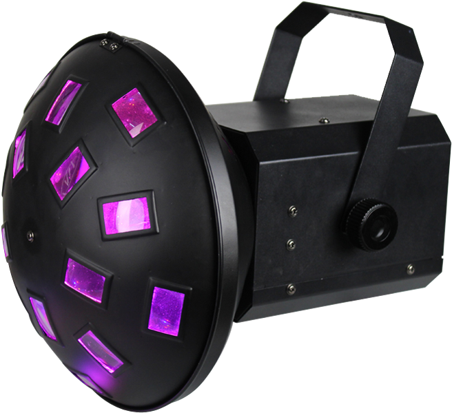 Ibiza Light Rgbaw Led "mushroom" Light Effect - Ibiza Led Mushroom Dmx (697x640), Png Download