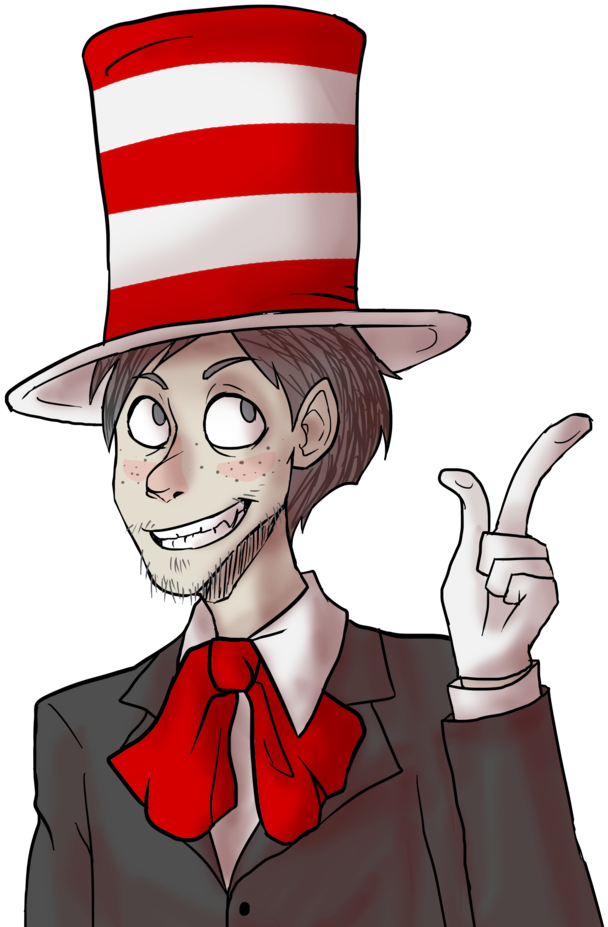 Cat Hat Type People Clipart 2 Free Clip Art Of The - Cat In The Hat Fanart (848x942), Png Download