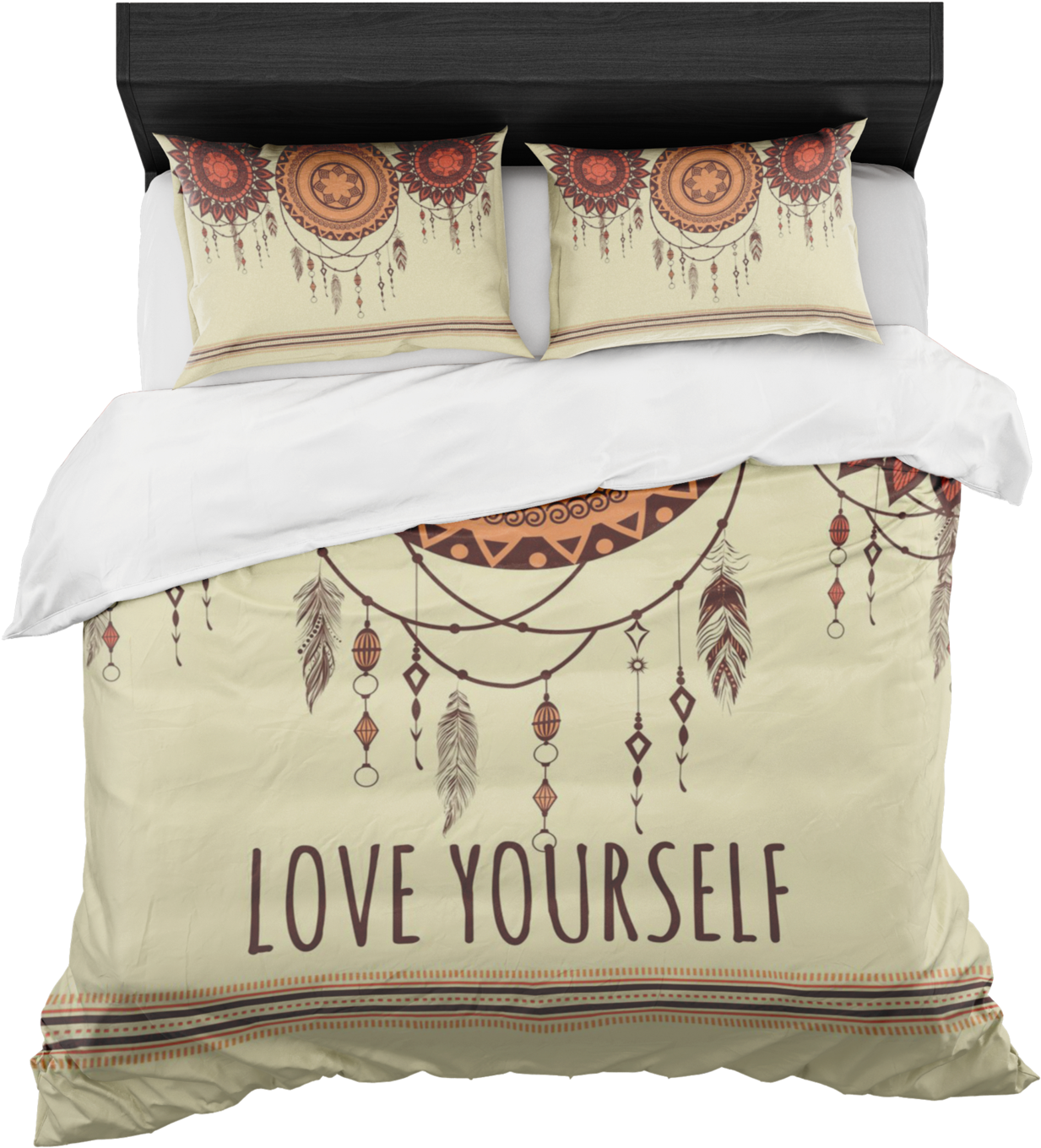 'love Yourself' Self Love Quotes Bed Set [2 Variants] (1400x1400), Png Download