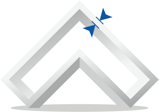 Wall Thickness - Orange X Orange Theory (687x500), Png Download