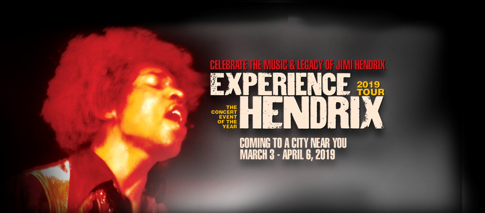 Experience Hendrix 2019 Tour - Experience Hendrix Tour 2019 (980x430), Png Download
