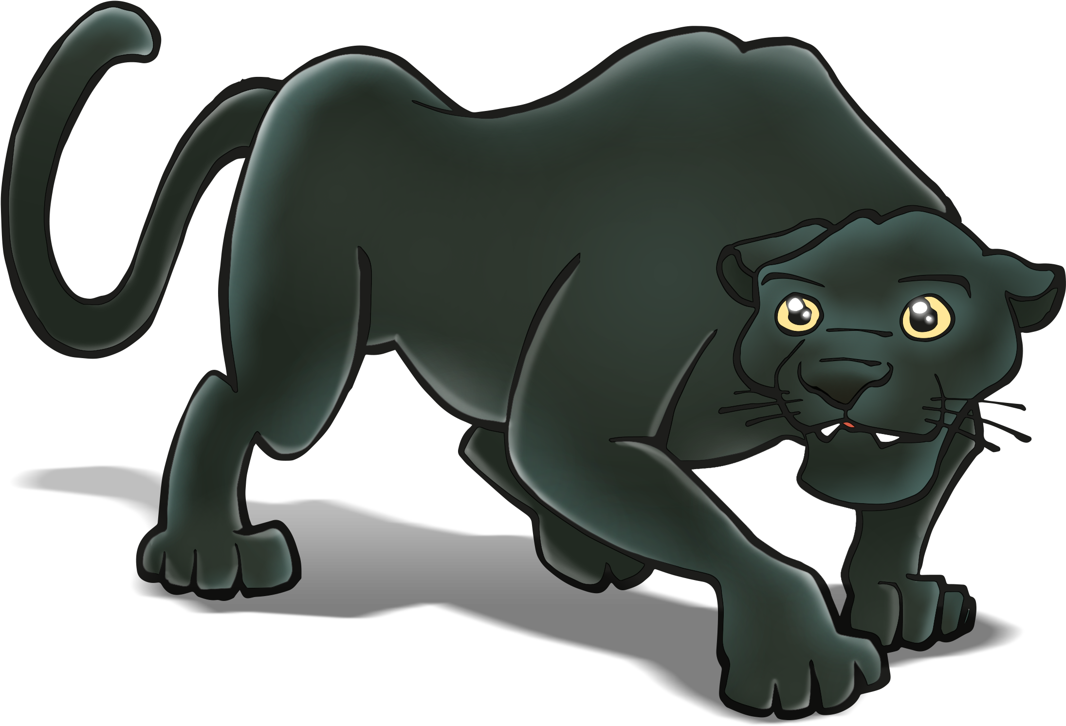 Perfect Earth - Black Jaguar - Black Panther (2362x2362), Png Download