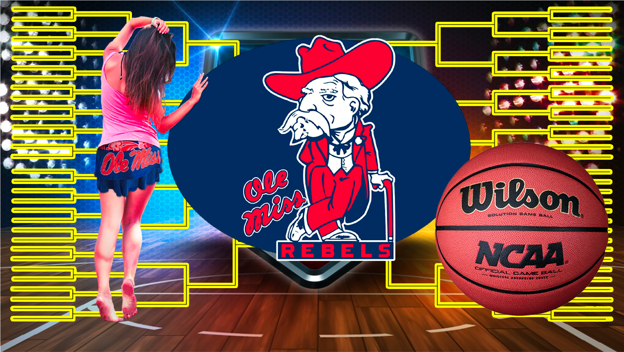 Ole Miss Rebels Booty Bandana - Wilson Evolution Basketball (2000x2000), Png Download