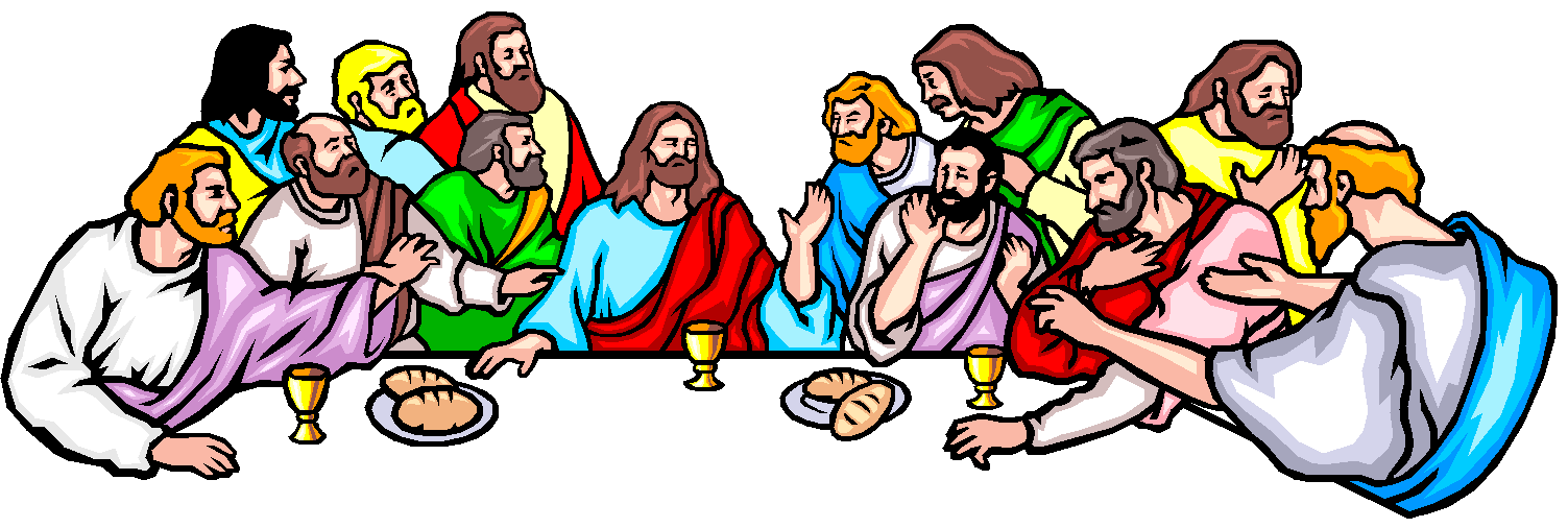 Index Of /wp - Jesus And His Disciples Clipart (1493x486), Png Download