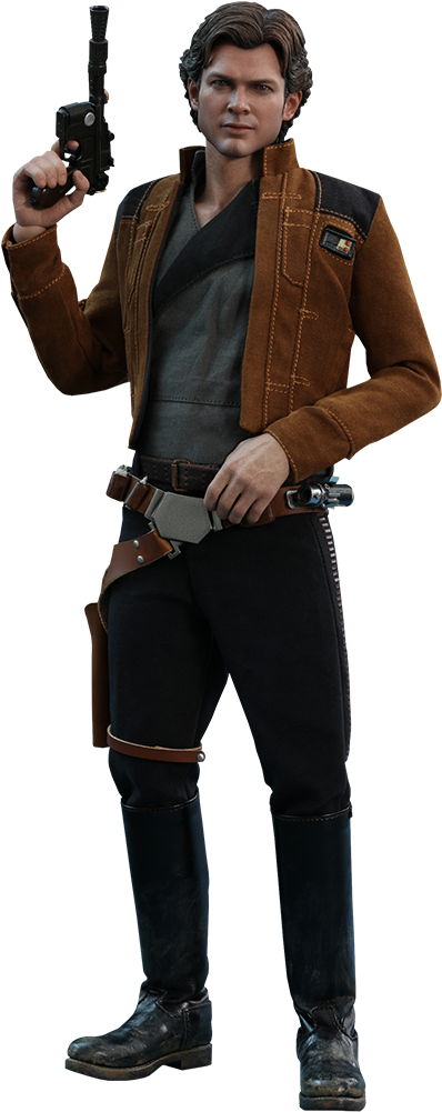 Hot Toys Han Solo Sixth Scale Figure (480x1000), Png Download