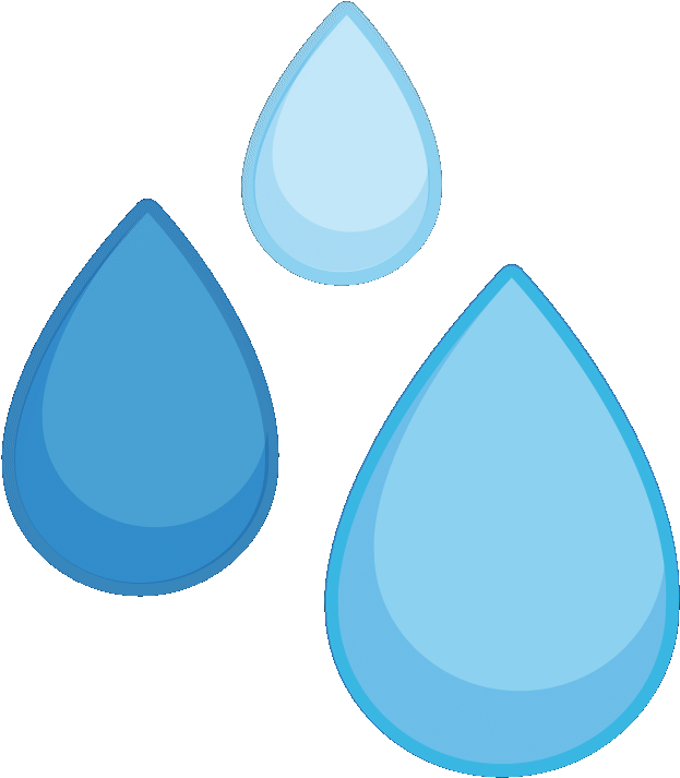 Gfycat Animated Stickers - Rain Droplet Animated (800x800), Png Download
