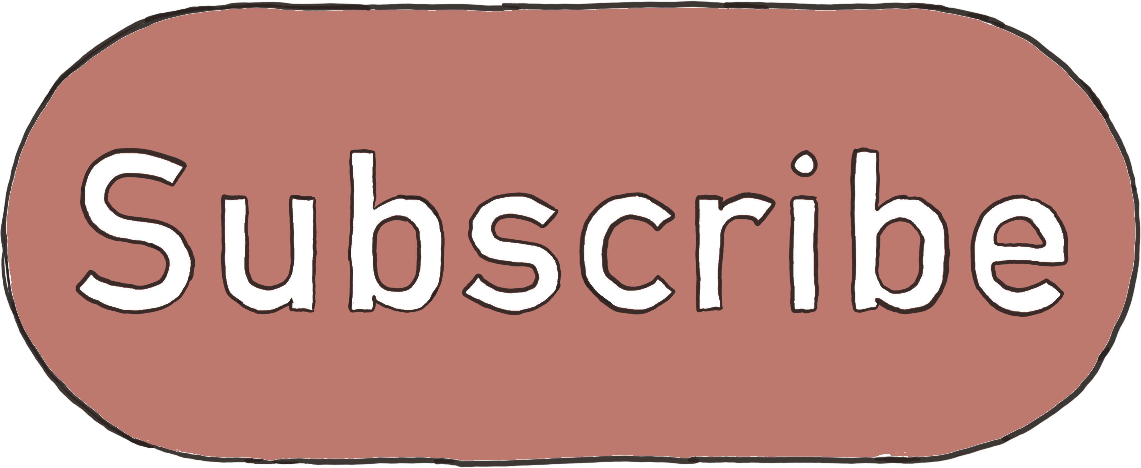 Facebook - Instagram - Blog - Subscribe Png Pink (3996x1646), Png Download