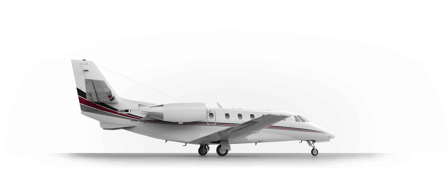 Learjet 35 (1560x591), Png Download