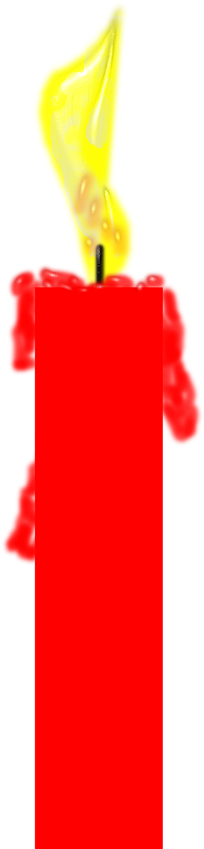 Candle Flame Wax Burning Light Png Image - Nến Png (640x1280), Png Download