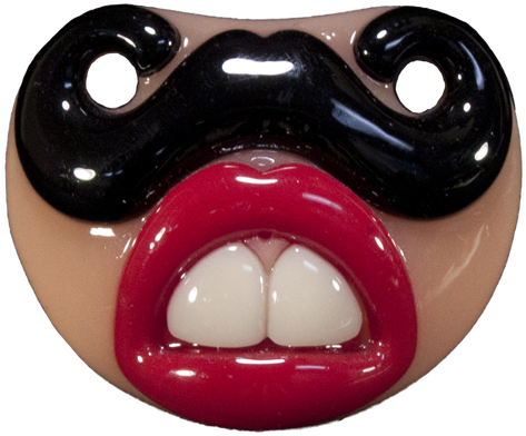 Billy Bob Lil' Sherlock Baby Pacifier (600x540), Png Download