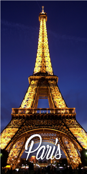 Coque Paris Tour Eiffel - Eiffeltoren Dark (600x600), Png Download