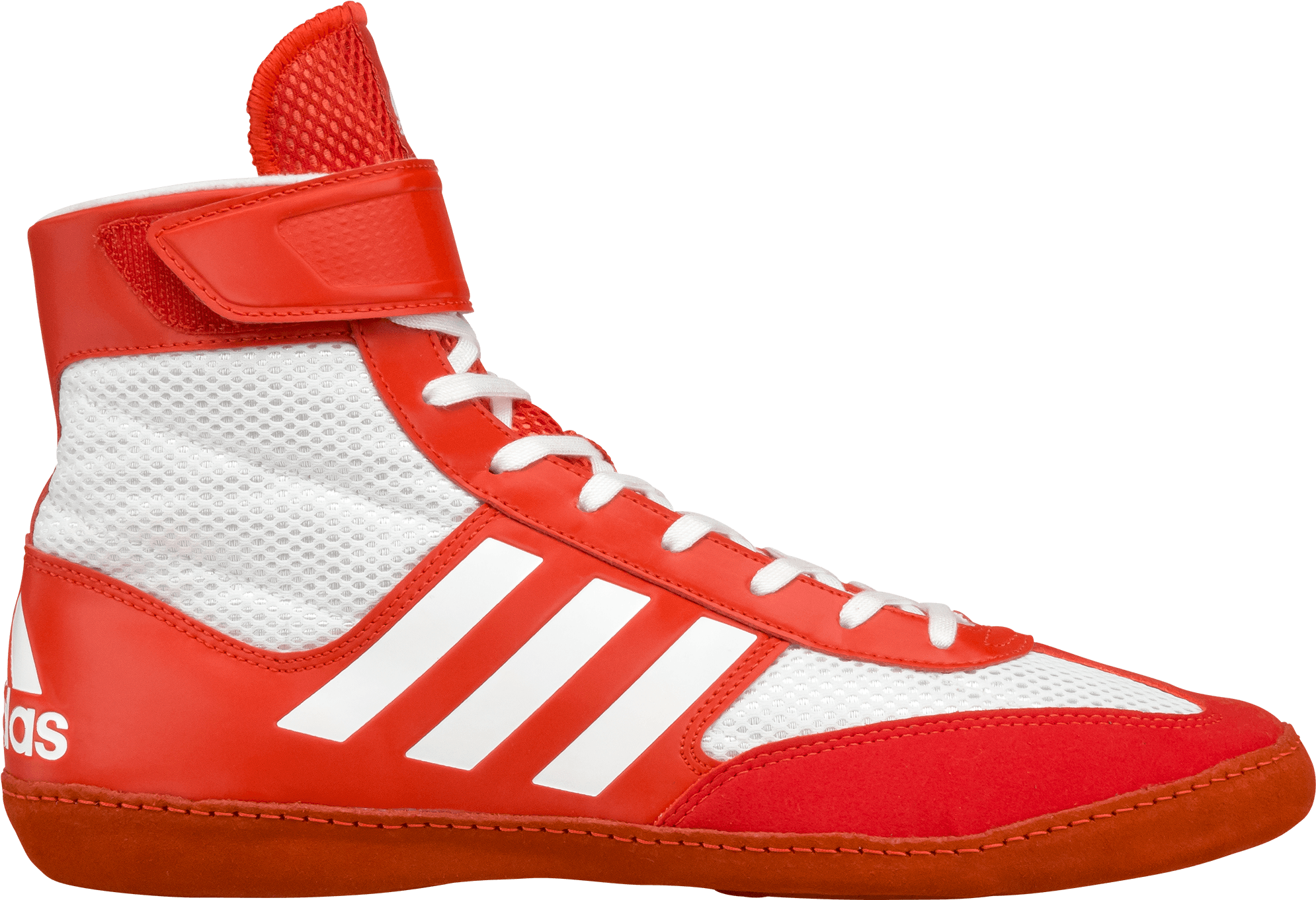 White Red Insideadidas Combat Speed 5 Red White Red - Adidas Wrestling Shoes Red And White (2000x2000), Png Download