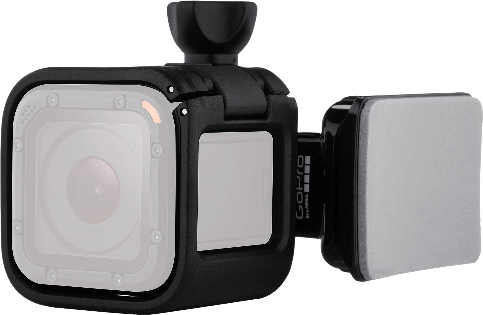 Gopro Session Helmet Gimbal - Gopro Low Profile Side Helmet Mount (1600x1200), Png Download