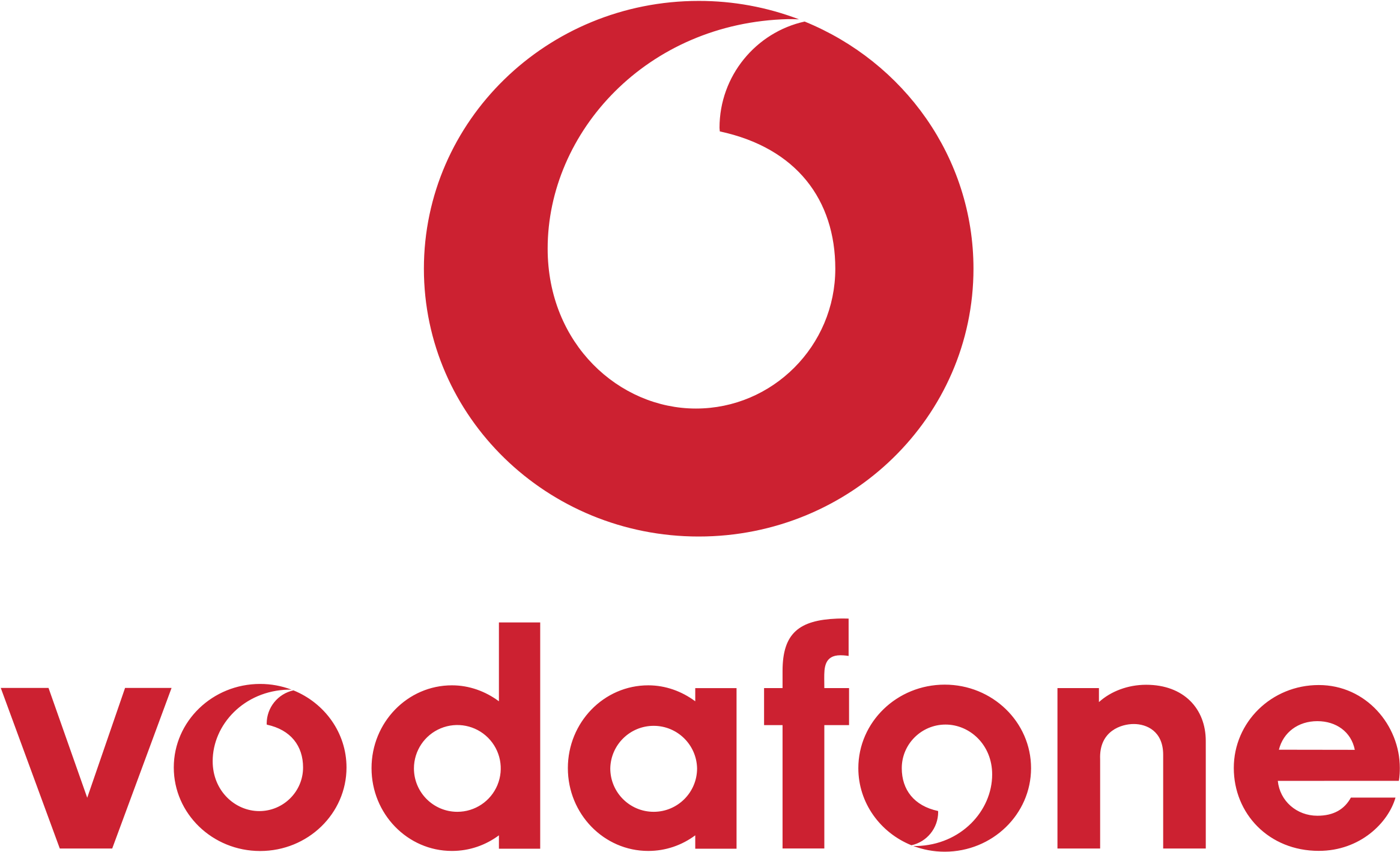 Vodafone Logo Png Transparent Svg Vector Freebie Supply - Logo Png Vodafone Logo (2400x2400), Png Download