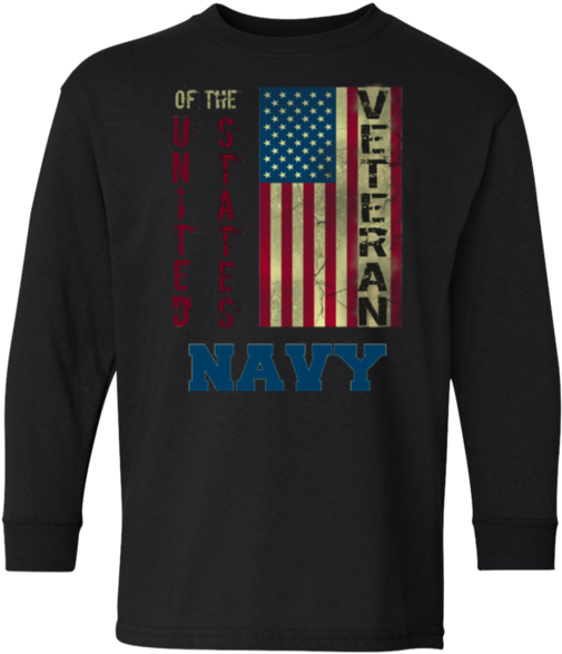 Us Navy Veteran T-shirt - T-shirt (600x600), Png Download