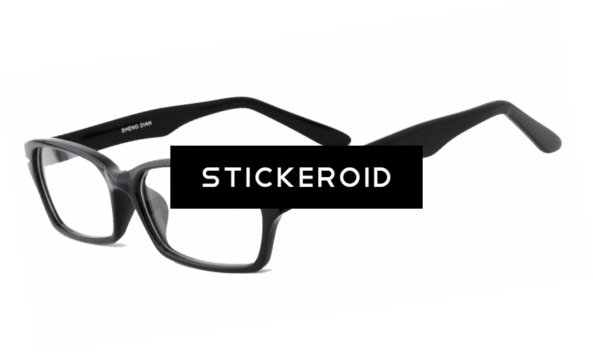 Glasses S - Transparent Material (846x507), Png Download