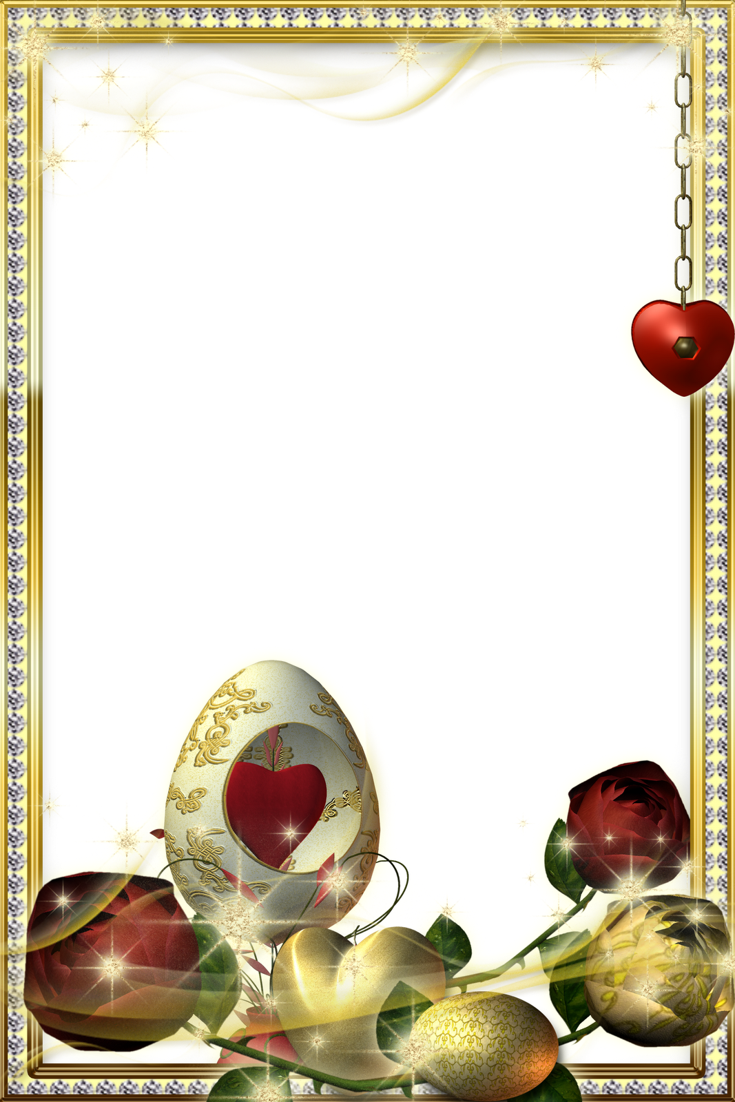 Frame Png - Pascoa Frames (1067x1600), Png Download