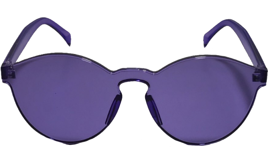 Sunglasses Purple Png Aesthetic Tumblr Glasses Purplegl - Limited Stock - High Quality Mens Womens Unisex Rimless (1024x1024), Png Download
