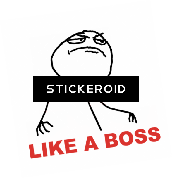 Like A Boss Meme Мем - Yeah Meme (588x609), Png Download