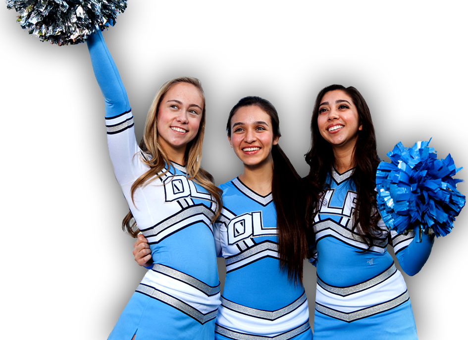 Slider Cheer Girls - Chear Girls Png (945x687), Png Download