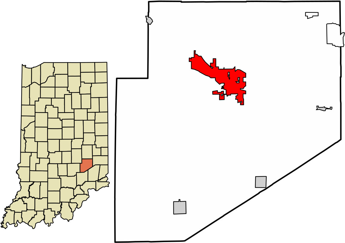 County Indiana (1200x865), Png Download