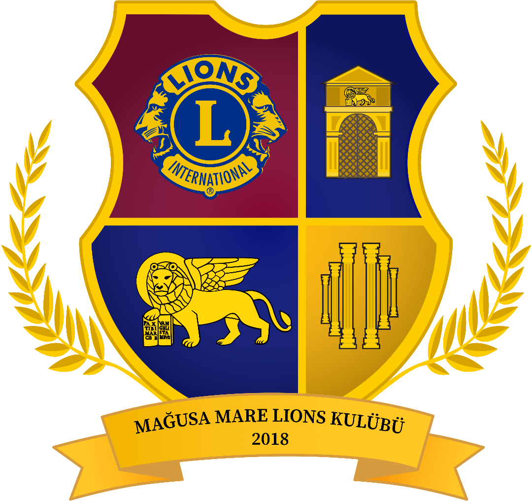 Magusa Mare Lions Club - Lions International Square Sticker 3" X 3" (1080x1016), Png Download