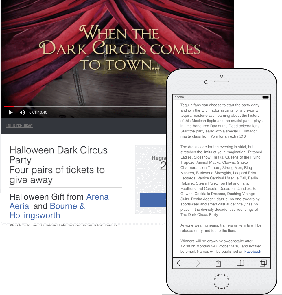 Halloween Promotions On Facebook Likes Events - Facebook (981x1020), Png Download