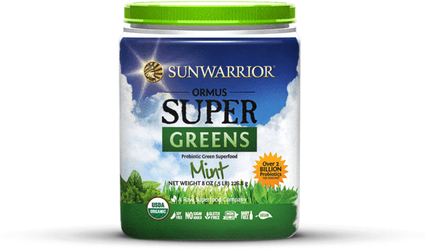 Ormus Supergreens Mint - Sunwarrior Warrior Blend (620x620), Png Download