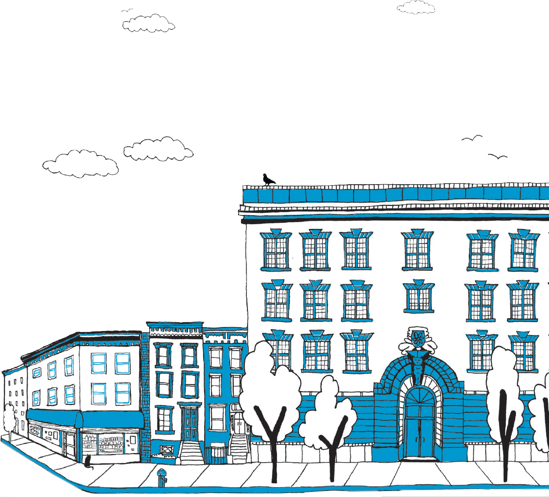 Let's Stay In Touch - Architecture (1116x1009), Png Download