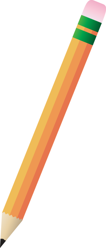 Paperclip-red - Orange (364x851), Png Download