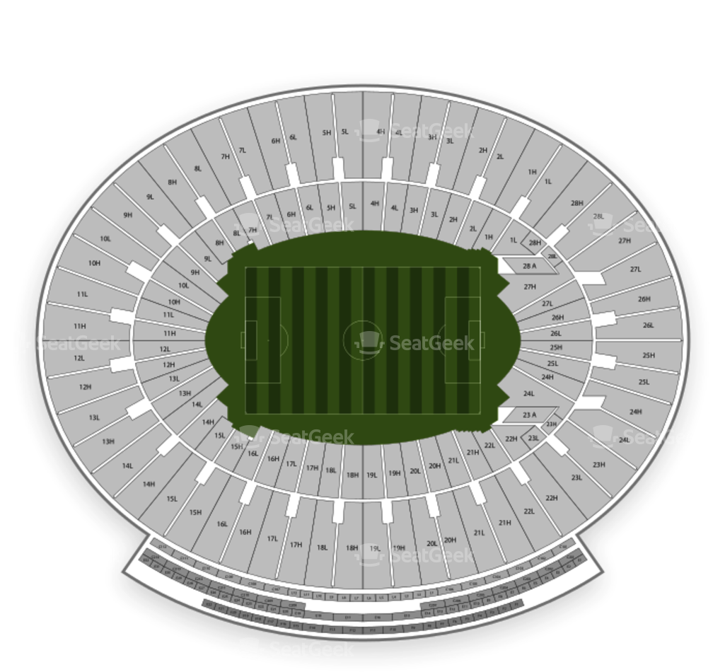 Rose Bowl Stadium (1024x1024), Png Download