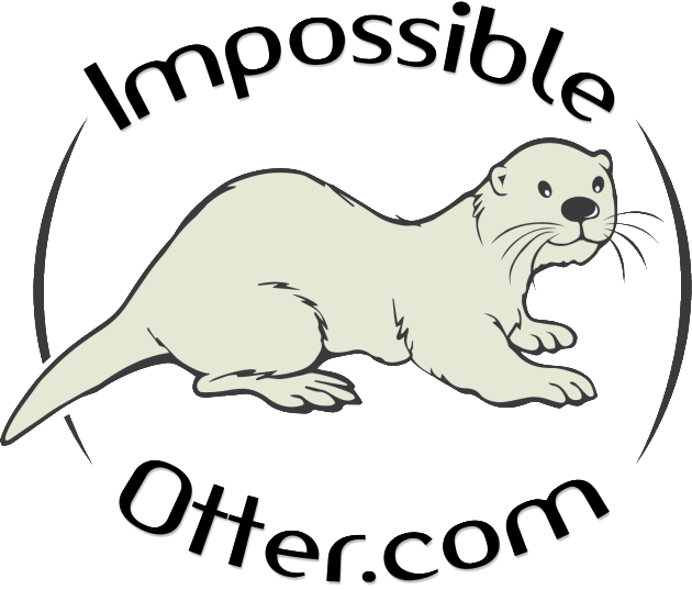 Impossible Otter - Otter (630x537), Png Download