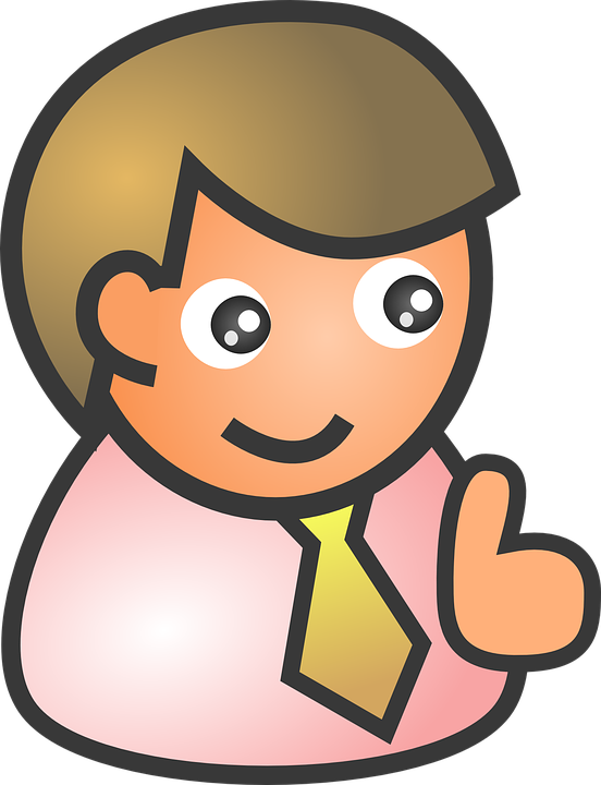 Man, Happy, Young, Adult, Successful, Hand Signs - Person Smiling Clipart (552x720), Png Download