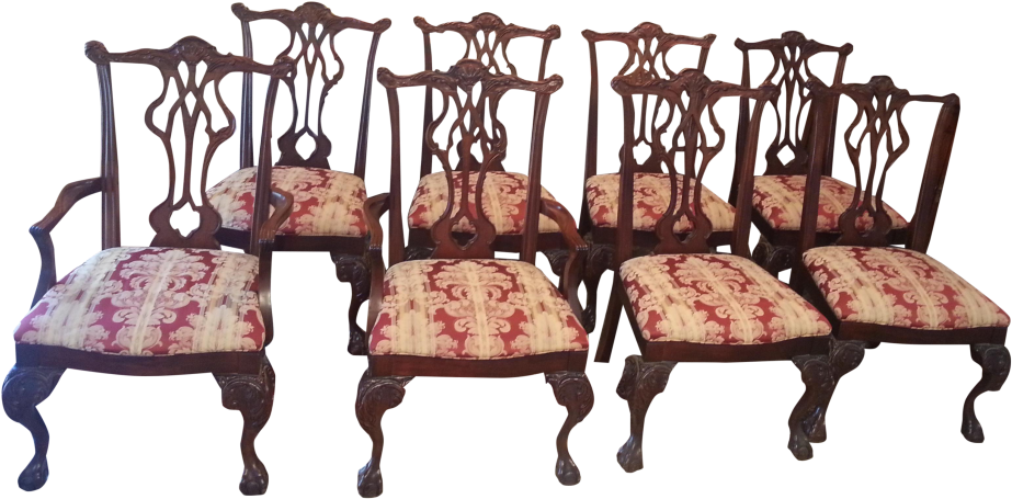 Chippendale Chairs New Chippendale Claw And Ball Dining - Thomas Chippendale (1024x504), Png Download
