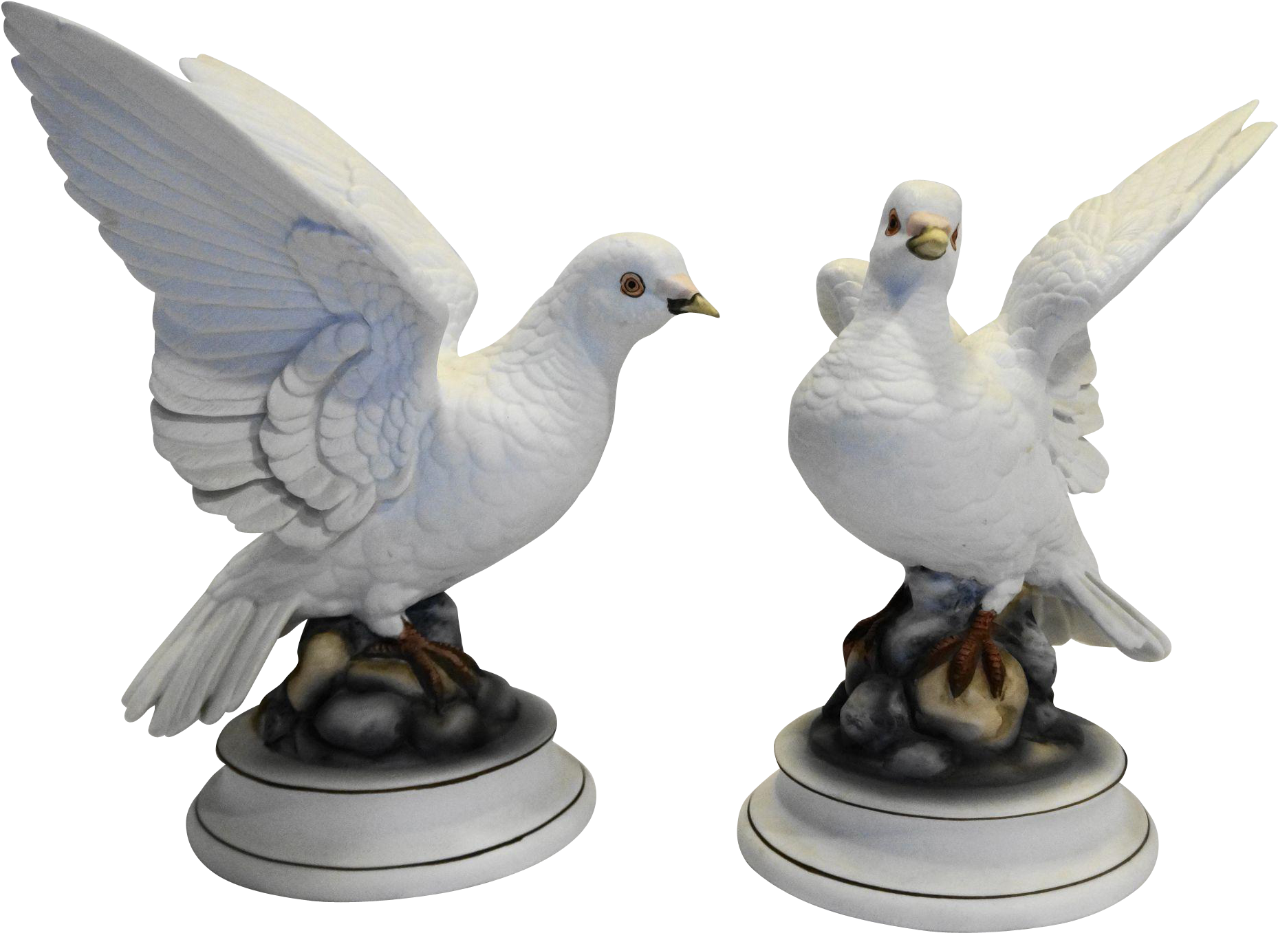 Andrea By Sadek White Dove Figurines Statues Porcelain - Figurine (1857x1857), Png Download