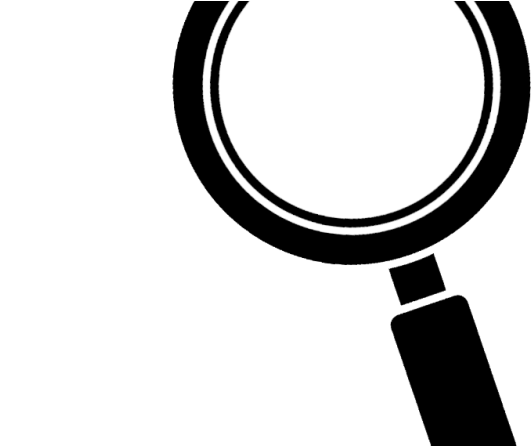 Magnifying Glass Clipart Transparent Background - Circle (800x445), Png Download