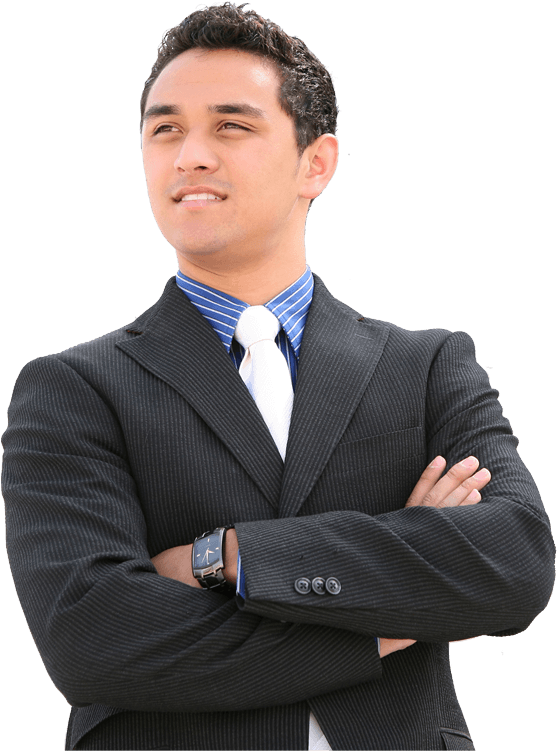 Young-businessman - 50 Promotional Leatherette 8.5" X 11" Frame (566x750), Png Download