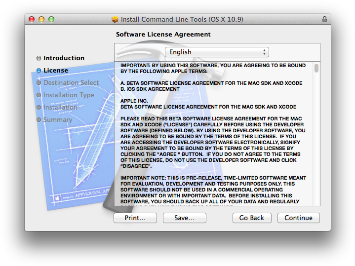 Click The Continue Button, And The Following Pop-up - Xcode Icon (734x554), Png Download