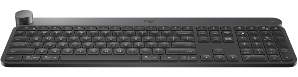 Amazoncom Keyboard For Mac Computer Electronics - Logitech Craft Advanced Wireless Keyboard With Creative (1000x1000), Png Download