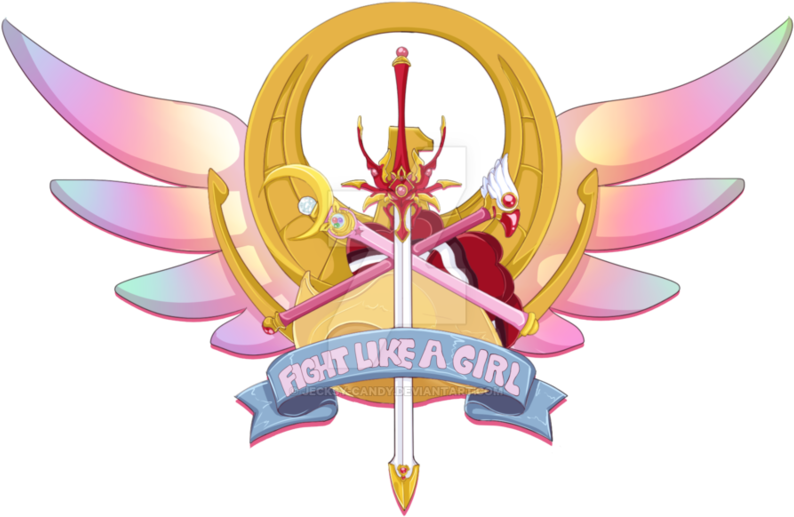 Fight Like A Girl By Jecksy C - Illustration (800x518), Png Download