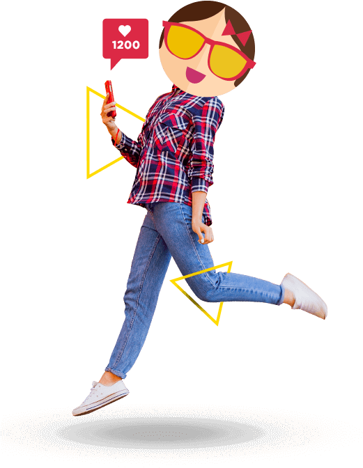 Girlmob Girlmob - Cartoon (563x675), Png Download