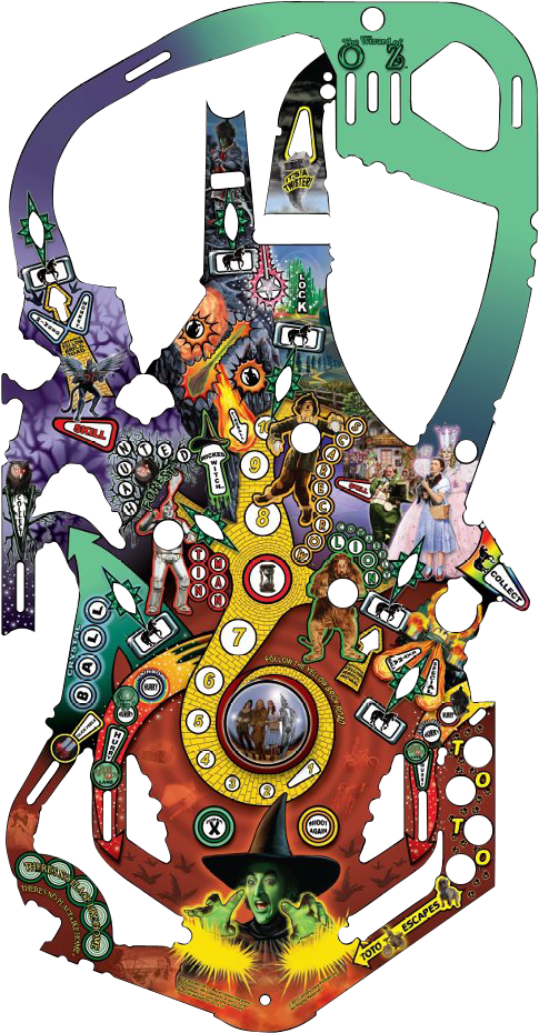 More Views - Wizard Of Oz Playfield (514x960), Png Download