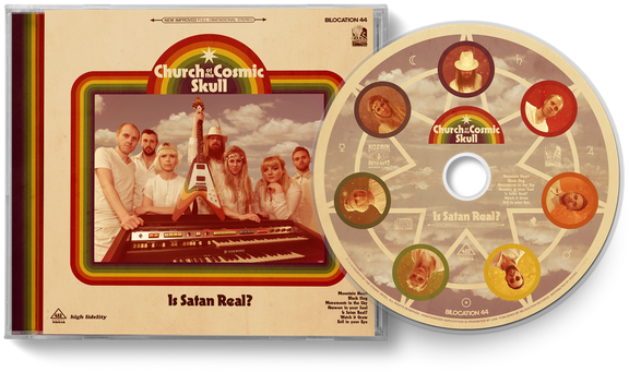 Compact Disc - Church Of The Cosmic Skull: Is Satan Real ? Cd (600x600), Png Download
