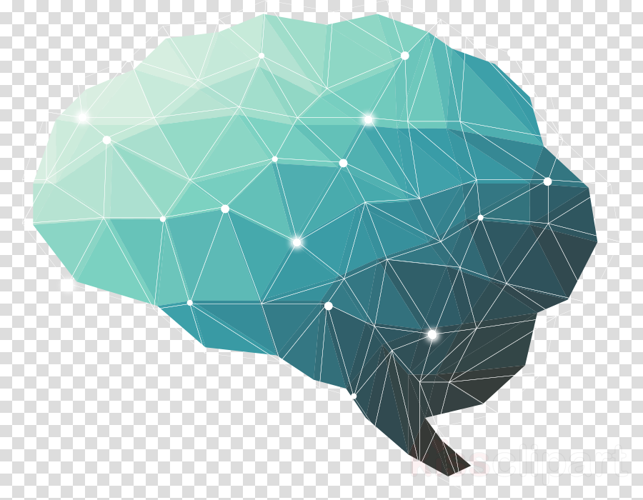 Brain Thinking Png Clipart Human Brain - Blue Eye Contact Png (900x700), Png Download