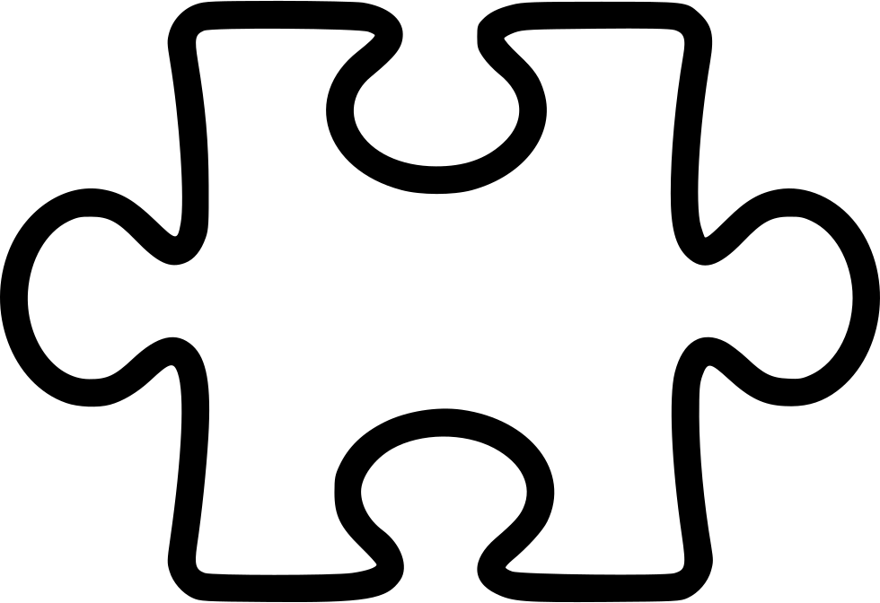 Puzzle Piece Comments - Puzzle Piece (980x672), Png Download