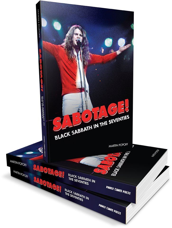Black Sabbath In The Seventies Marks The Most Intensive - Martin Popoff Black Sabbath (788x1014), Png Download