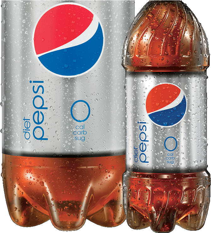 Diet Pepsi Can Png 41324 - Diet Pepsi - 20 Fl Oz Bottle (1200x746), Png Download