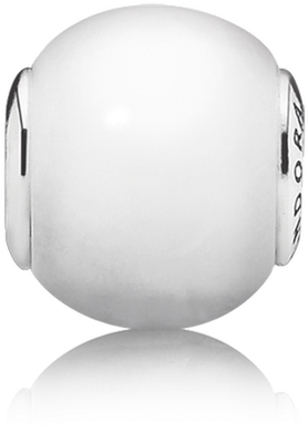 Sterling Silver With Milky Quartz - Hope Pandora (1000x1000), Png Download