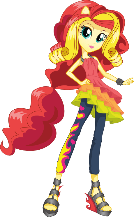 Equestria Girls - My Little Pony Equestria Girls Sunset Shimmer (460x744), Png Download