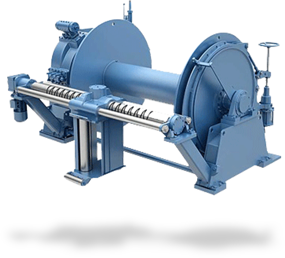 Purse Seine Winches - Ship (740x637), Png Download